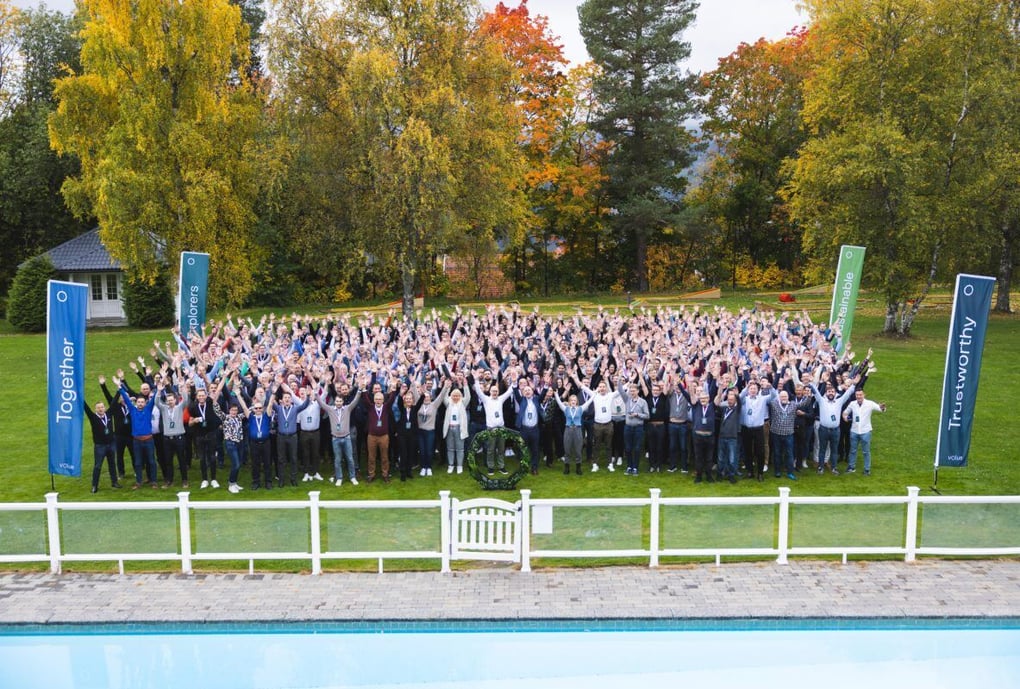 Lederne i Volue samles rundt lederutvikling Leadership development